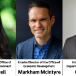 Interim Director of the Office of Sustainability and Environment Jessyn Farrell, Interim Director of the Office of Economic Development Markham McIntyre, Interim Director of the Department of Neighborhoods Greg Wong