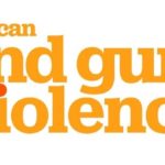 we can end gun violence written in orange