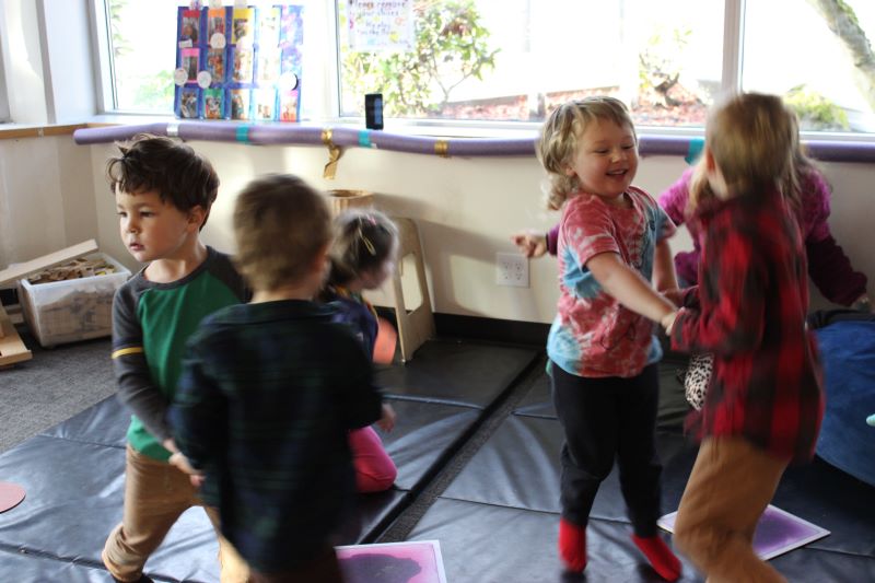 Children play at Hilltop Children's Center